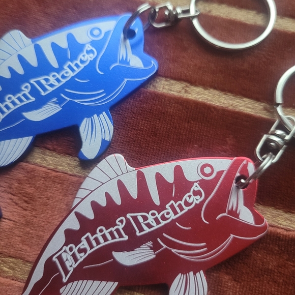 Vintage Set Fish Keychains - Picture 5 of 9